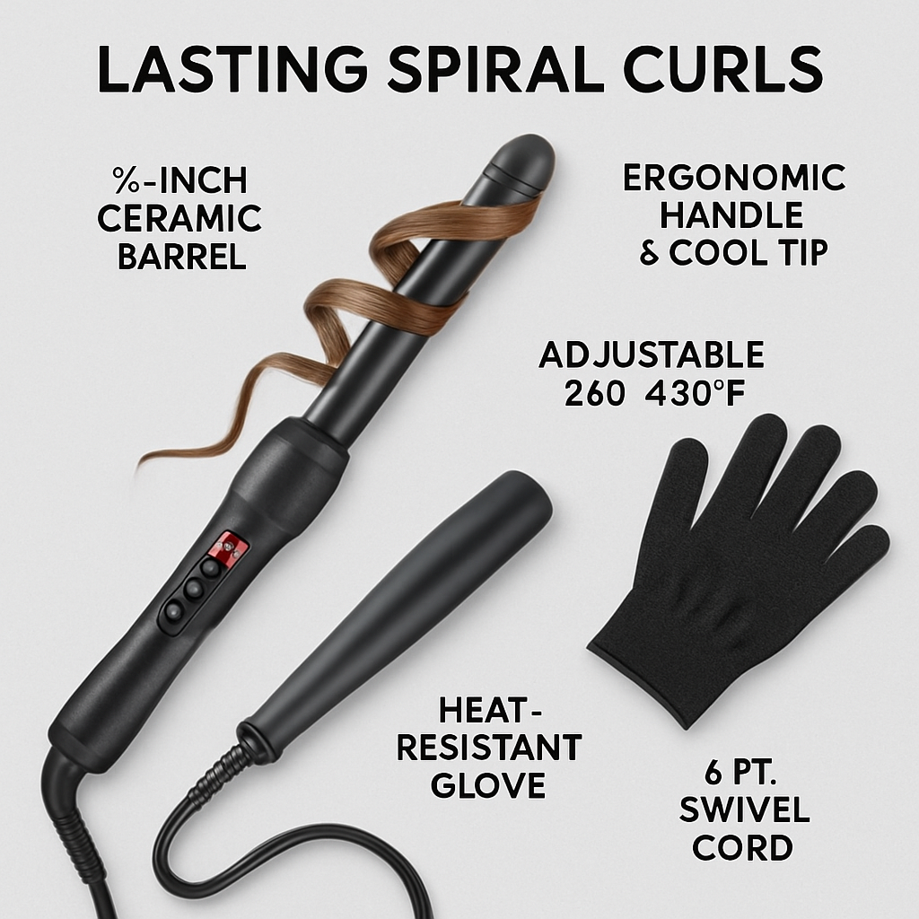 Ceramic Curling Wand