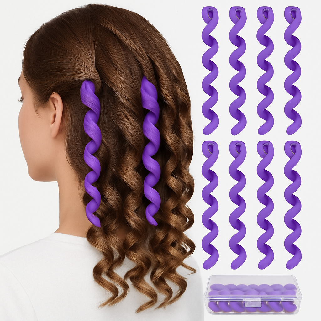 Spiral Hair Clips Set